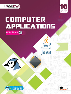 cover image of Computer Applications Class 10